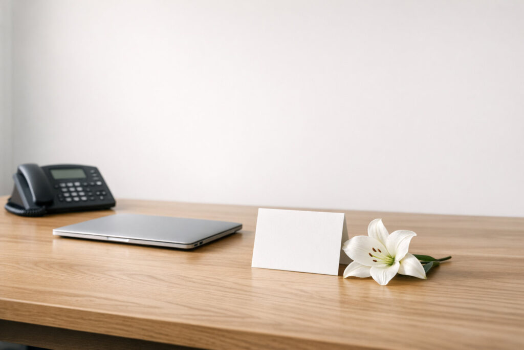 Kommunikation på arbejdspladsen når en medarbejder dør